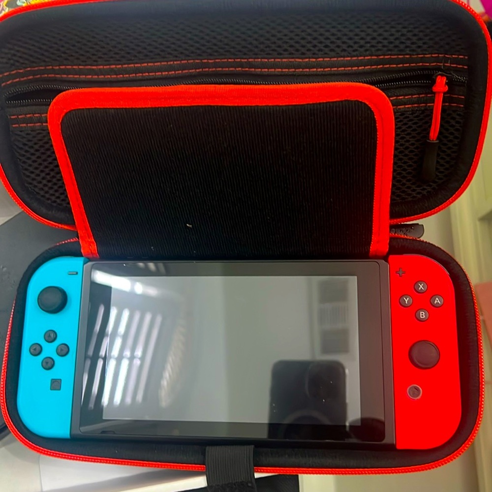 Nintendo Switch™ with Neon Blue and Neon Red Joy‑Con™